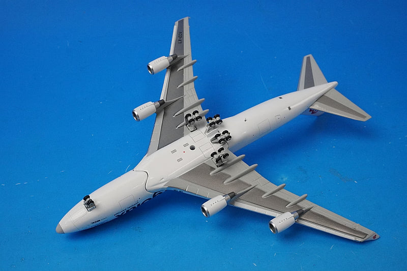 1:400 B747-400 ERF Cargolux Sea Life Trust Livery Dolphin Livery LX-ECV XX4205 JC Wings airplane model