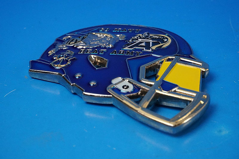 Challenge Coin US Navy Army Navy Game Blue Angels Jets Football Coin