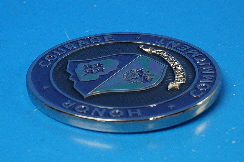 Challenge Coin US Navy Blue Angels Demonstration Squadron Coin