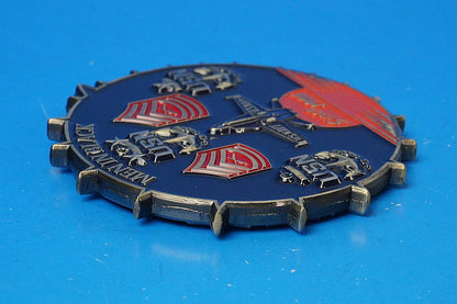 Challenge Coin US Navy Blue Angels Men in Black 75th Anniversary Coin