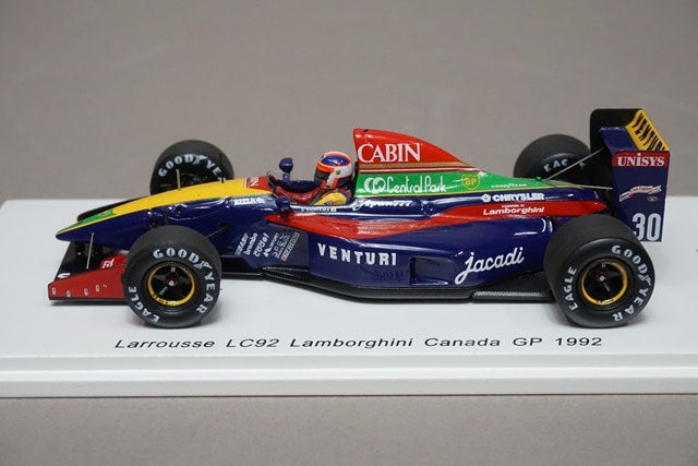 1:43 SPARK ROMU005 Larousse LC92 Lamborghini Canada GP 1992 #30 Ukyo Katayama