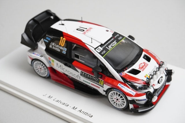 1:43 SPARK S5163 Toyota Yaris WRC 2nd Monte Carlo Rally 2017 #10 model car