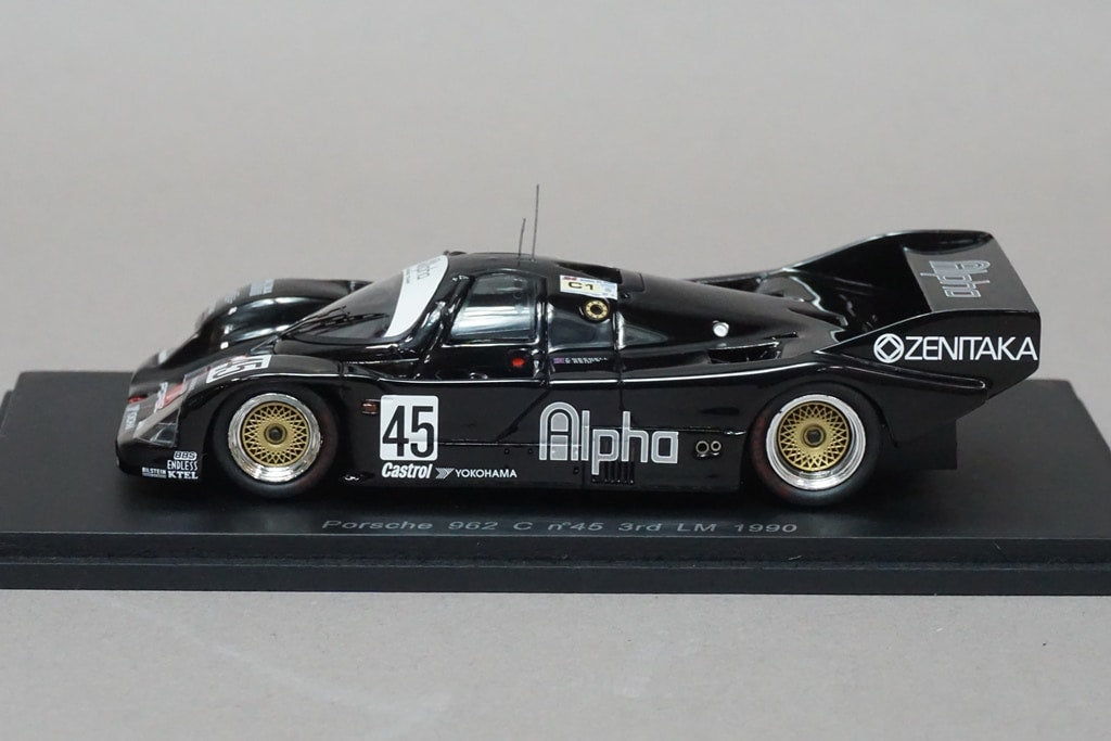 1:43 SPARK S0958 Porsche 962C 3rd Le Mans 1990 #45