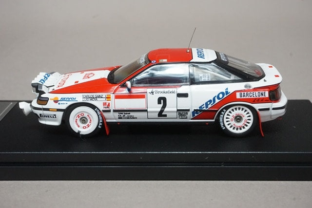 1:43 HPI 8089 Toyota Celica GT-Four Monte Carlo Rally 1991 #2 model car