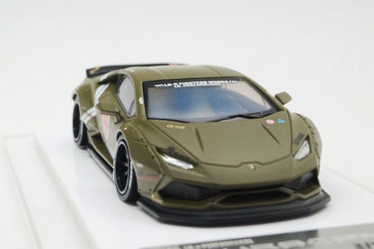 LB610-024 LB PERFORMANCE 1:64 LIBERTY WALK LB WORKS Huracan LP610 Green Fighter