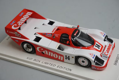 1:43 KID BOX x SPARK SKB43012 Porsche 956 GTi ENGINEERING Canon #14 Fuji 1984