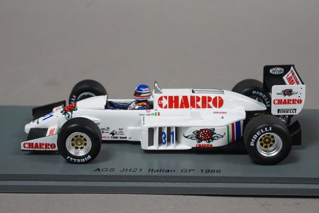 1:43 SPARK S4772 AGS JH21 Italia GP 1986 #31