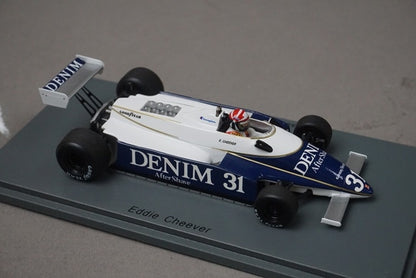 1:43 SPARK S4851 Ozella FA1 French GP E.Cheever 1980 #31