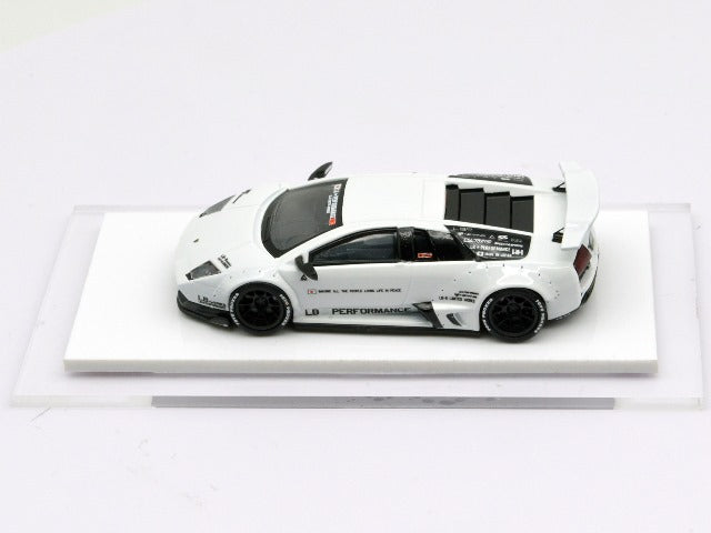 LB670-006 LB PERFORMANCE 1:64 LIBERTY WALK LB WORKS Murcielago LP670 White