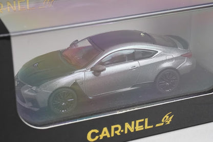 CN640031 CAR-NEL 1:64 Lexus RC F "F 10th Anniversary" Matt Marcury Grey Mica