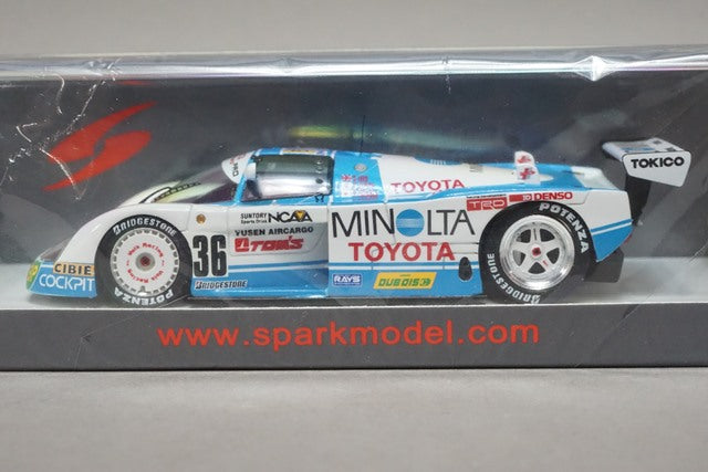 1:43 SPARK S5242 Toyota 88C #36 Le Mans 1988 G.Lees K.Hoshino M.Sekiya