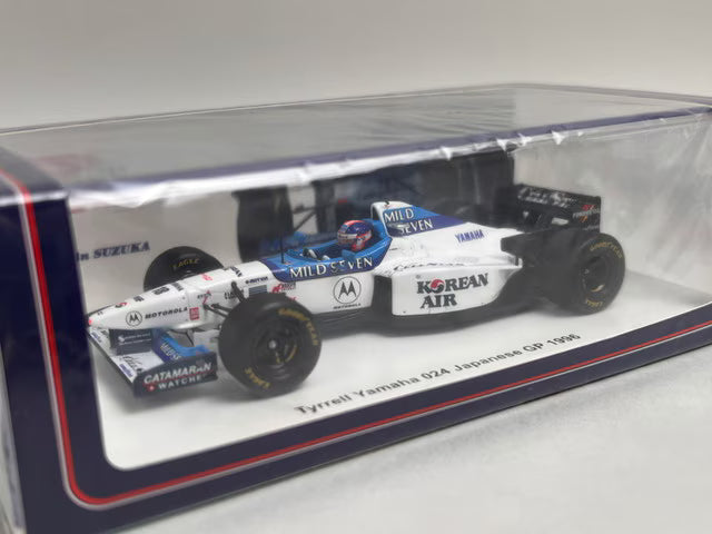1:43 Spark FS36 Tyrrell 024 Yamaha 1996 Japanese GP Ukyo Katayama