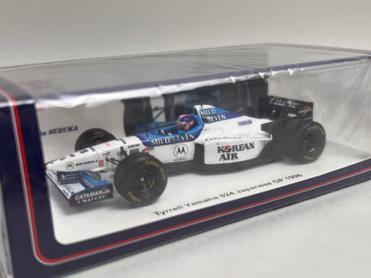 1:43 Spark FS36 Tyrrell 024 Yamaha 1996 Japanese GP Ukyo Katayama