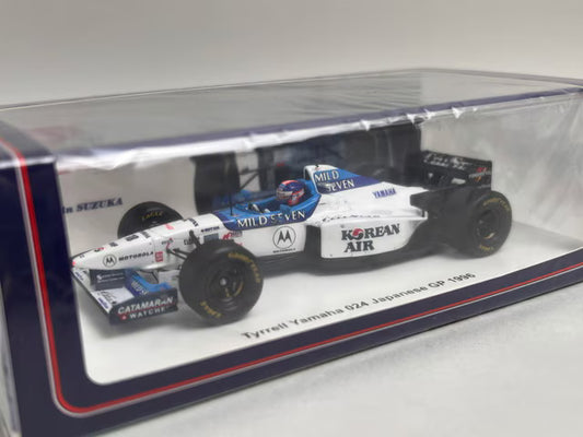 1:43 Spark FS36 Tyrrell 024 Yamaha 1996 Japanese GP Ukyo Katayama