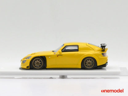 20E03-08 onemodel 1:64 Honda S2000 Spoon Street Version Yellow