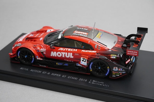 1:43 EBBRO 45623 Nissan NISMO MOTUL AUTECH GT-R GT500 2018 #23 Super GT Tsugio Matsuda / R. Quintarelli