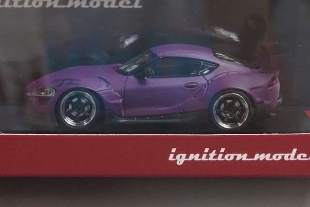 IG2335 ignition model 1:64 PANDEM Supra (A90) Matte Purple model car