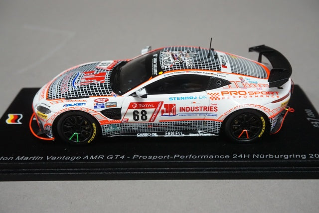 1:43 SPARK SG552 Aston Martin Vantage AMR GT4 Performance 24H Nurburgring 2019 #68