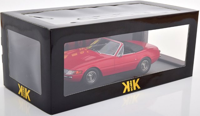 KKDC180611 KK scale 1:18 Ferrari 365 GTS Daytona Spider Serie 1 1969 Red