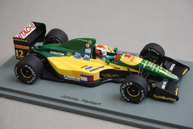 1:43 SPARK S5356 Lotus 107 6th France GP 1992 #12 model car