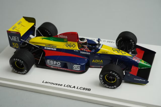 1:43 Spark FS17 Lamborghini Racing On Lola LC89B 1990 F1 US GP model car