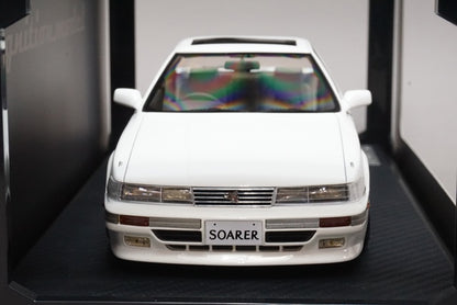 1:18 ignition model IG1325 Toyota Soarer (Z20) 2.0GT-TWIN Turbo L White BB-Wheel