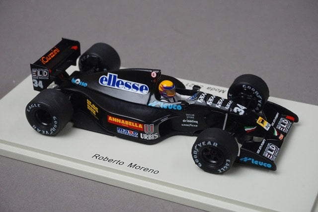 1:43 Spark S3892 Andrea Moda S921 Monaco GP 1992 #34 R. Moreno model car