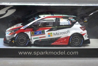 1:43 SPARK S6571 Toyota Yaris WRC Winner Guanajuato Mexico 2020 #17 S.Ogier/J.Ingrassia