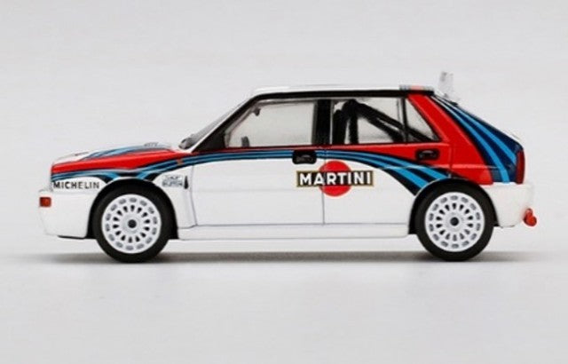 MGT00300-L TSM MINI-GT 1:64 Lancia Delta HF Integrale Evoluzione Martini Racing LHD