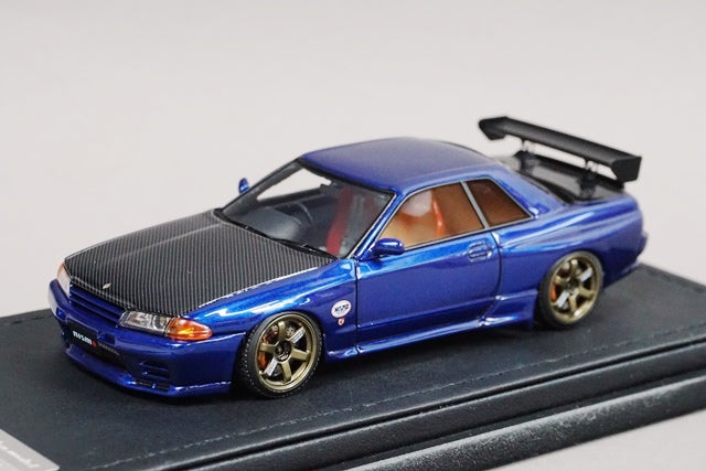 1:43 ignition model IG0961 Nissan Skyline GT-R NISMO (R32) Blue