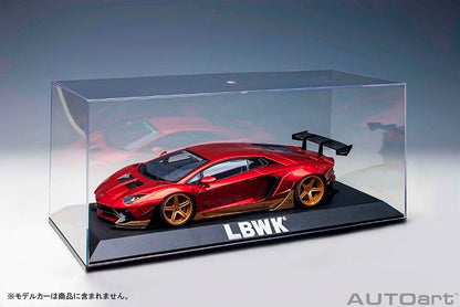 90047 AUTOart 1:18 Special Display Case for 1 car with "LBWK" logo *Car not included