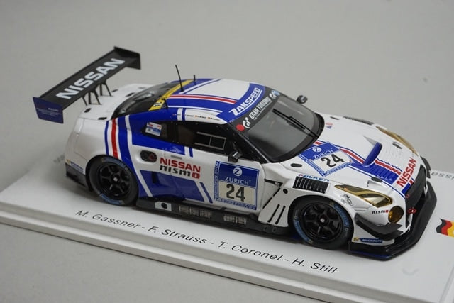 1:43 Spark SG264 Nissan GT-R NISMO GT3 24H Nurburgring 2016 #24