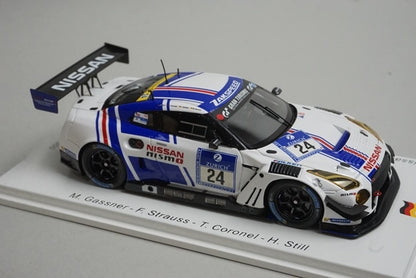 1:43 Spark SG264 Nissan GT-R NISMO GT3 24H Nurburgring 2016 #24