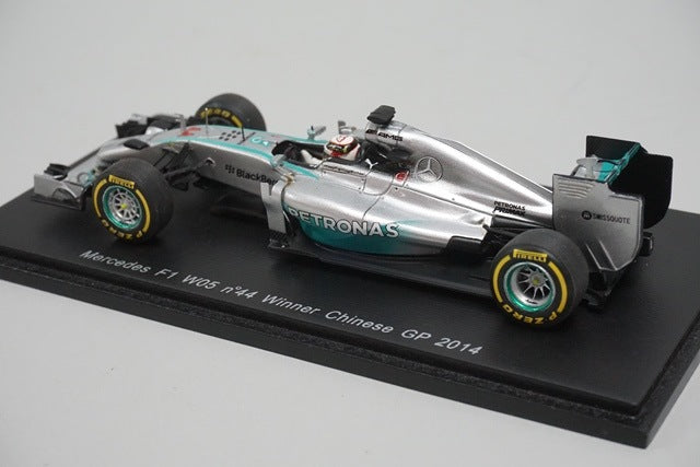 1:43 SPARK S3088 Mercedes AMG PETRONAS F1 W05 China GP Winner 2014 #44 L.Hamilton