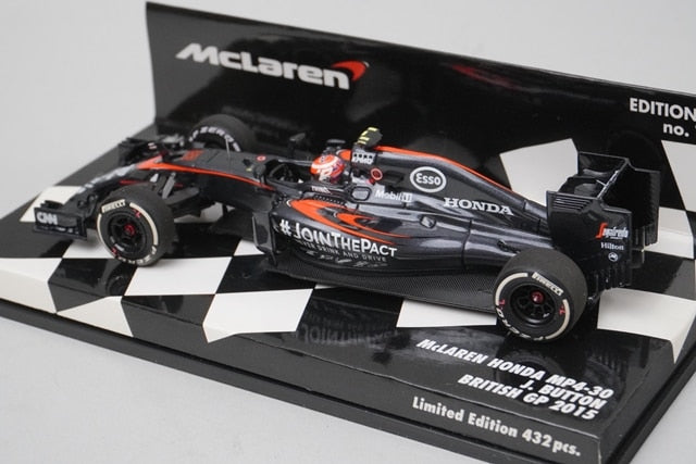 1:43 MINICHAMPS 537154122 McLaren Honda MP4-30 2015 #22 model car