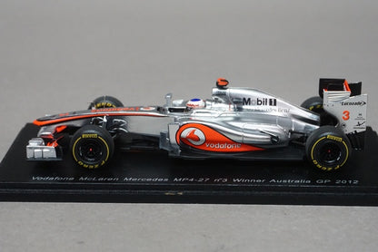 1:43 SPARK S3044 Vodafone McLaren Mercedes MP4-27 Australian GP 2012 winner #3 Jenson Button