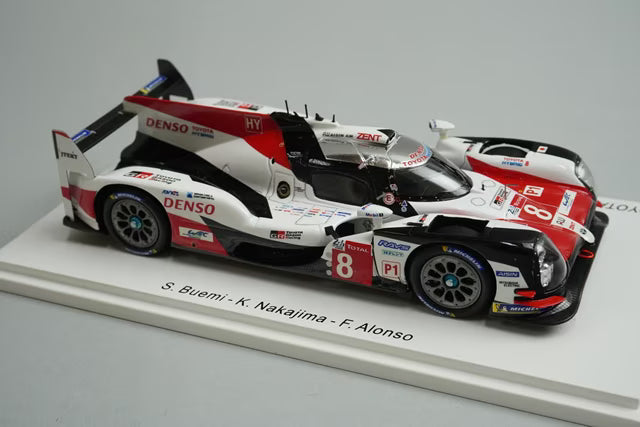 1:43 SPARK 43LM18 Toyota TS050 Hybrid TOYOTA GAZOO Racing Le Mans Winner 2018 #8