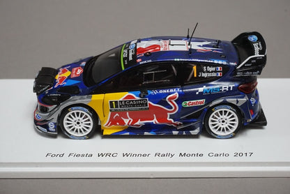 1:43 SPARK S5154 Ford Fiesta Monte Carlo Rally Winner 2017 #1