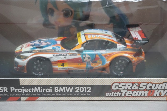 1:43 Good Smile Racing EBBRO 84208 GSR Project Mirai Miku Hatsune BMW 2012 Opening ver. #4