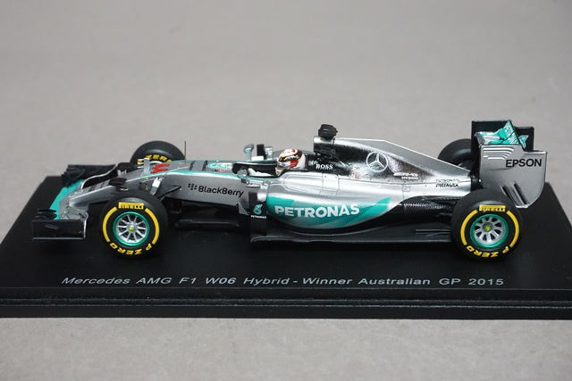 1:43 SPARK S4600 Mercedes AMG F1 W06 Hybrid Australian GP winner 2015 #44 Lewis Hamilton