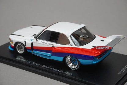 1:43 SPARK SG376 BMW 3.5 CSL Turbo #1 Silverstone 6h 1976 R.Peterson G. Nil