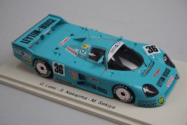 1:43 SPARK S2352 Toyota 86 C Le Mans 24h LEYTON HOUSE 1986 #36