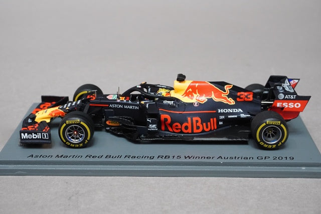 1:43 SPARK S6088 Aston Martin Red Bull Racing RB15 Austrian M.Verstappen 2019 #33