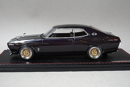 1:18 ignition model IG2404 Nissan Laurel 2000SGX C130 Purple Youtuber Sata figur