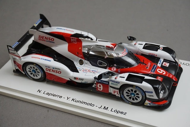1:43 SPARK S5805 Toyota TS050 Hybrid #9 LM 2017 TOYOTA GAZOO Racing model car