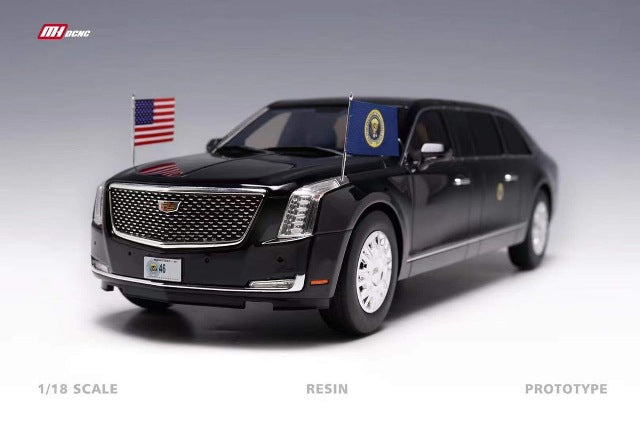 MH DCNC MOTORHELIX 1:18 Cadillac One The Beast Exclusive Vehicle for President