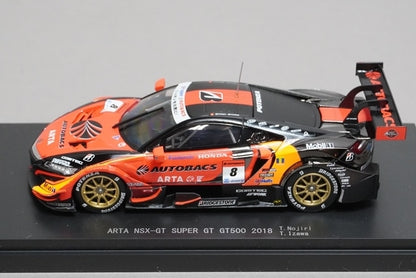 1:43 EBBRO 45629 ARTA NSX-GT Super GT500 2018 #8 model car