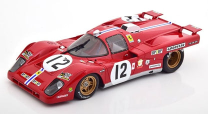 CMR017 CMR 1:18 Ferrari 512M Le Mans 1971 Posey/Adamowicz #12