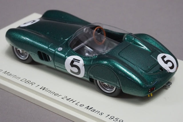 1:43 SPARK 43LM59 Aston Martin DBR 1 #5 Winner Le Mans 1959R.Salvadori C.Shelby