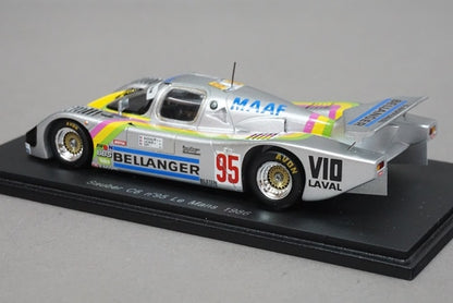 1:43 SPARK S4081 Sauber C6 Le Mans 1986 #95 R.Bassaler - D.Lacaud - I.Tapy